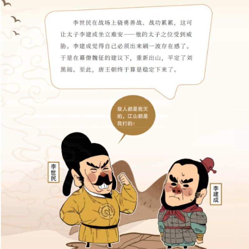 中华之崛起】唐宋元明清秦汉朝代历史漫画版故事绘本王朝兴衰封建王朝的起落儿童文学6-9-12岁儿童读物小学生课外必读老师推荐阅读 - 图1