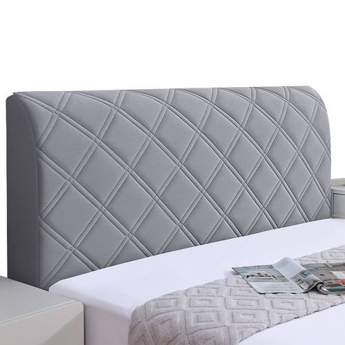 万能加厚床头罩软包床头套罩床头靠背套罩通用简约防尘保护罩改造 - 图3