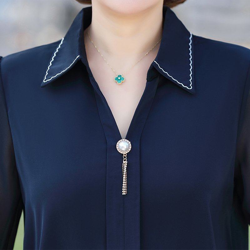 秋装2022新款洋气中老年女秋季小衫 天天特卖工厂店中老年女装