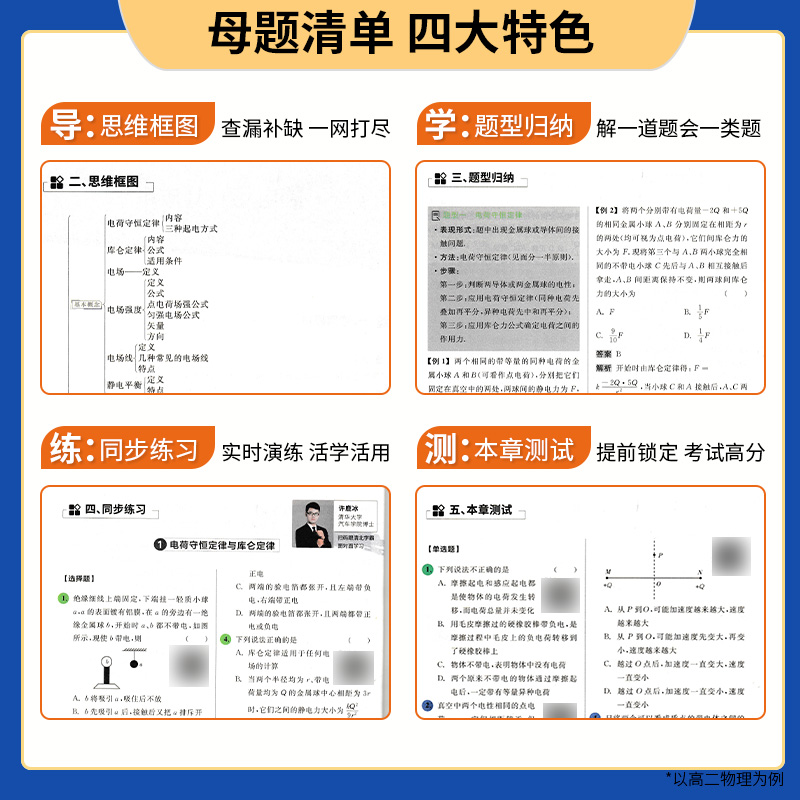 2024版学魁母题清单高中数学物理化学生物地理高一高二高三直击高考母题清单高考必刷题基础题学魁榜总复习学霸解题妙招秘籍资料书 - 图1