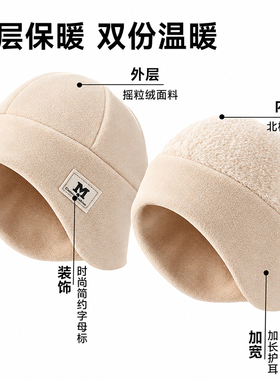 保暖头套防风防寒骑行用可戴头盔