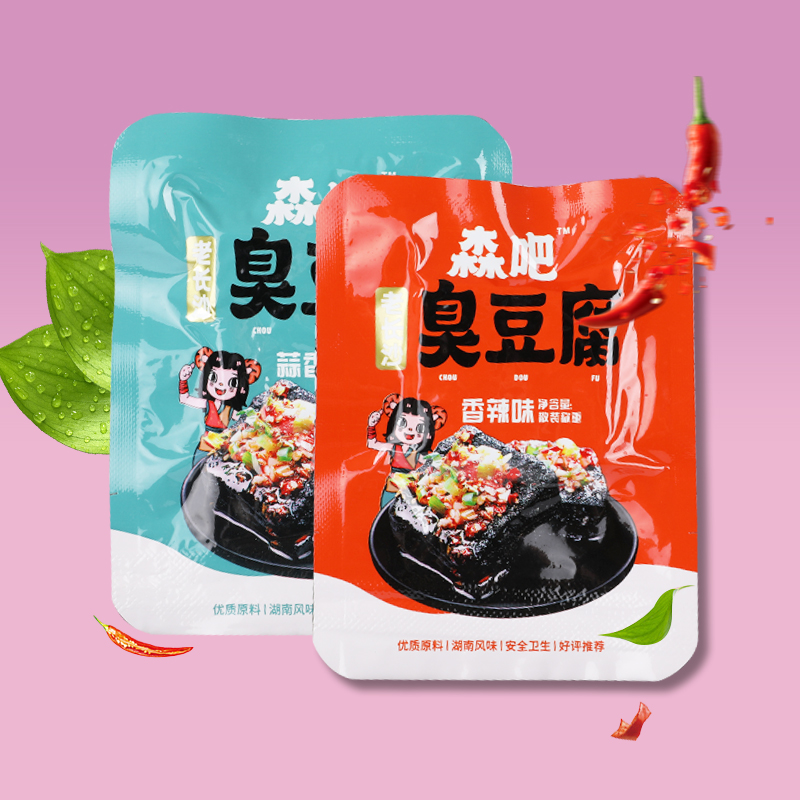 森吧老长沙湖南特产休闲食品臭豆腐 天天特卖工厂店臭豆腐