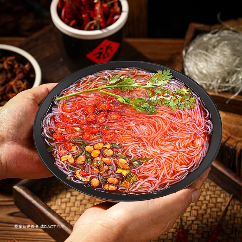 Daohuaxiang Hot and Sour Noodles Chongqing Instant Vermicelli Vermicelli Sweet Potato Flour Brewing Lazy People's Instant Convenient Instant Brewing