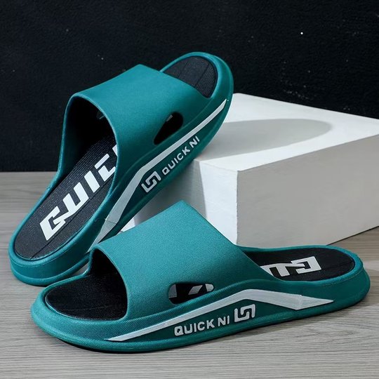 Men's slippers for summer thick sole non-slip wear-resistant home indoor and outdoor sports wear men's sandals new style