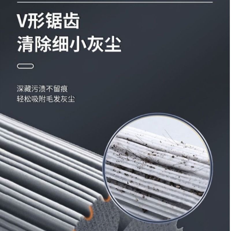 海绵拖把家用大号一拖净2024新款吸水对折式免手洗胶棉头地拖拖布 - 图2