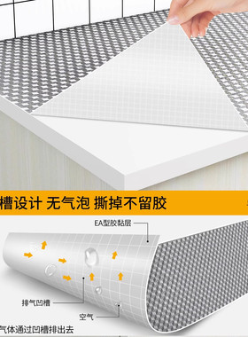 厨房防油贴纸自粘防水墙贴台面贴