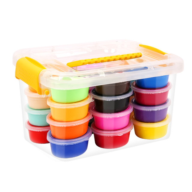 Ultra -light clay children's non -toxic colored mud 24 -color rubber mud kindergarten space clay 36 elementary school students special toys