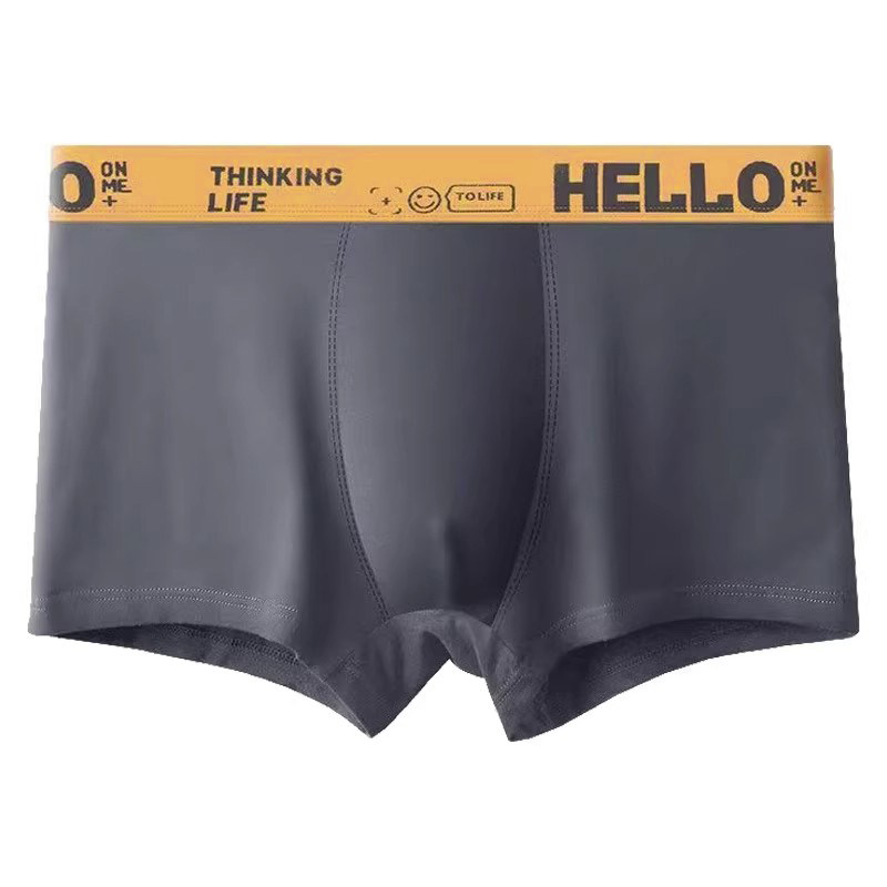 男士内裤男生纯棉宽松透气大码平角裤头青少年运动四角短抗菌-CB,淘宝优惠券,粉丝福利购,淘宝优惠卷