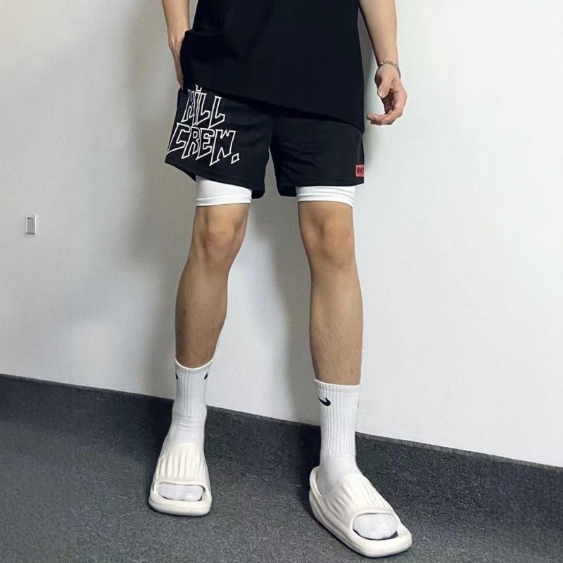 速干练腿跑步短裤男运动美式网眼篮球裤透气三分训练不过膝健身裤,淘宝优惠券,粉丝福利购,淘宝优惠卷