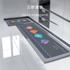 Kitchen entrance water-absorbing and oil-absorbing floor mat, new household no-wash, dirt-resistant, anti-slip, oil-proof and waterproof special thickened mat