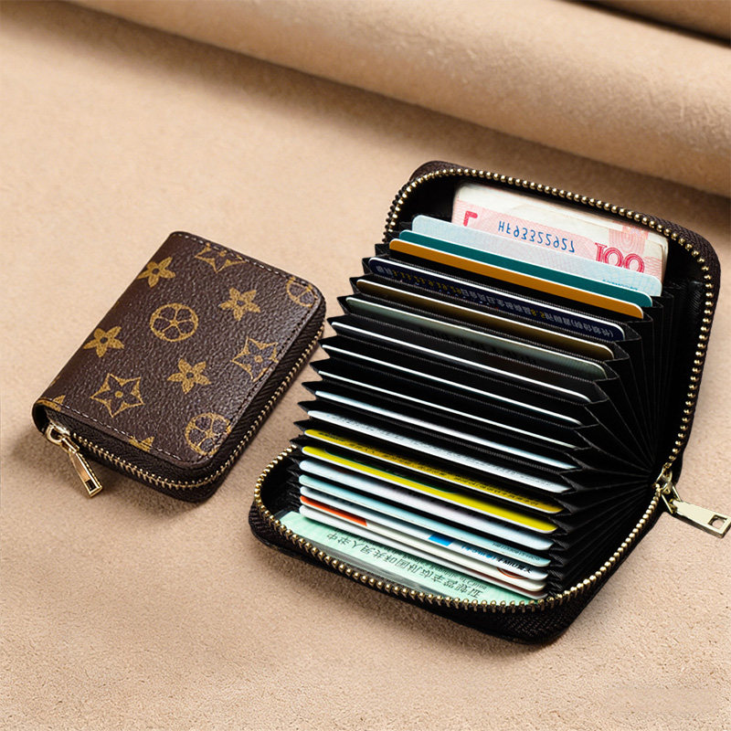 防盗刷卡包女士防消磁多卡位超薄证件卡夹超大容量驾驶证卡套钱包,淘宝优惠券,粉丝福利购,淘宝优惠卷