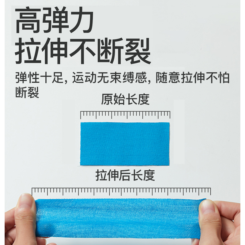 肌肉贴运动绷带运动员康复胶带肌内效贴布肌肉拉伤肌贴肌效贴自粘-图1