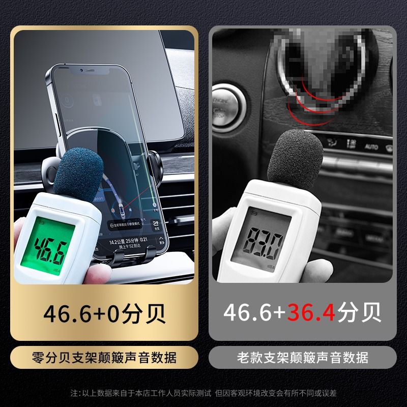 专车专用奥迪a6/a4l/a5/q5/a1/a8l/q7/q8/q5l/q2l/q3车载手机支架 - 图2