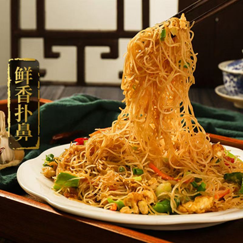 浙江台州粉干温州细米粉炒米粉干米线批发纯大米米粉粉丝 - 图0