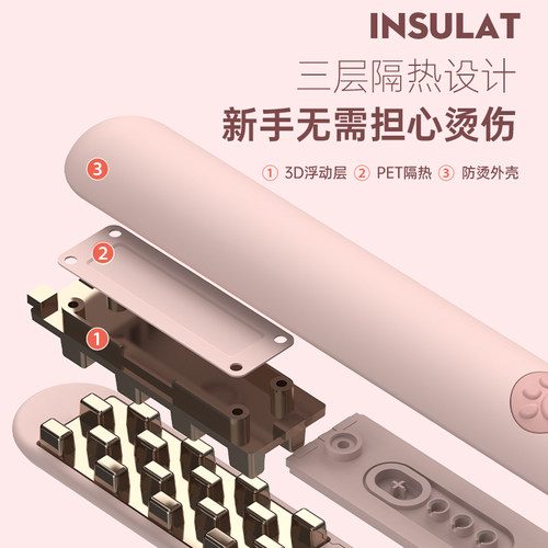 志高玉米烫夹板玉米夹迷你玉米须头发蓬松高颅顶神器垫发根卷发棒 - 图3