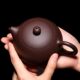 Yixing real purple clay teapot Xishi teapot