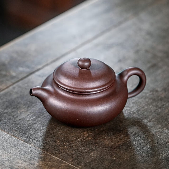 Authentic Yixing real purple clay teapot