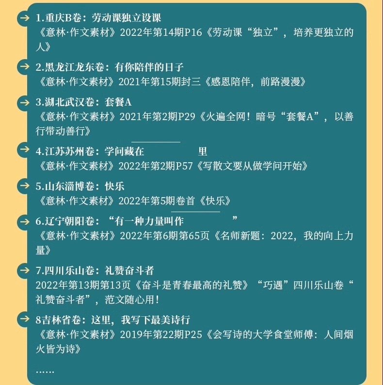 2024新版意林中考满分作文与名师详解1+2作文素材意林18周年纪念本初中语文写作大全初中生优秀作文选冲刺2023中考写作高分作文 - 图1