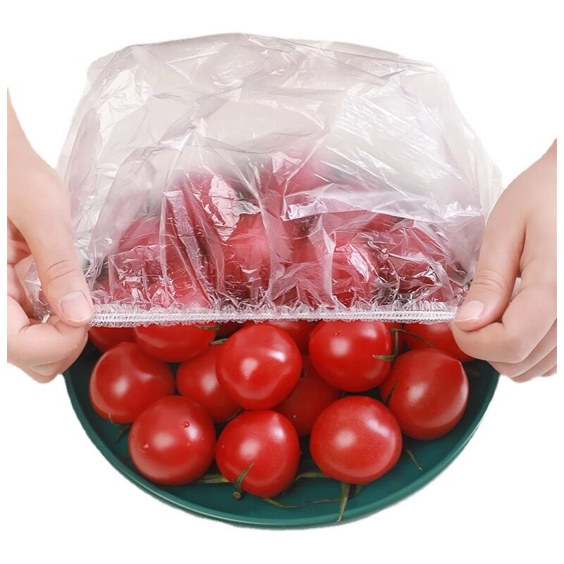 厨房冰箱一次性保鲜膜罩套家用松紧口食品专用保险套保鲜袋CYY