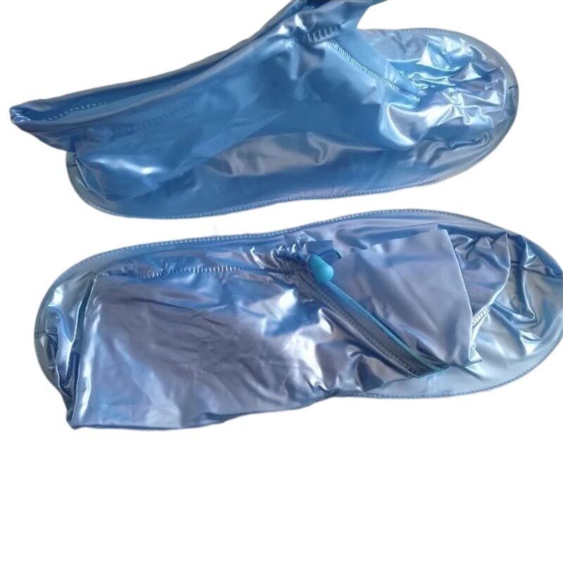 防水鞋套防滑雨鞋雨天加厚耐磨pvc鞋套户外旅游便携轻便防雨鞋套