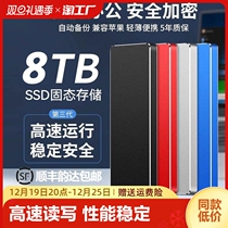 Ultrathin Hard Disk 8TB High Speed 2000GB Large Capacity 1t Hard Disk 4T Mobile Phone Computer Solid State Storage