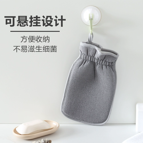 Потирая полотенце для ванны, полотенце для девочек, перчатки, потирая грязь, потирая грязь, не потирая спину артефакта корейского ванны, потирая спину