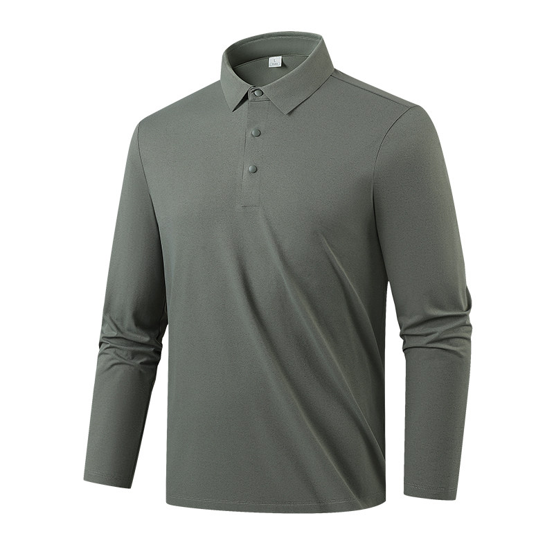2025年新款爆款男士速干长袖防晒透气吸湿排汗POLO衫户外运动T恤,淘宝优惠券,粉丝福利购,淘宝优惠卷