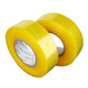 Transparent tape express packaging large roll sealing tape high-viscosity sealing tape wide film yellow tape wholesale whole box