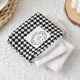 Mini makeup bag lipstick coin wallet ins Feng Waffle portable cosmetics student Bluetooth headphone storage bag