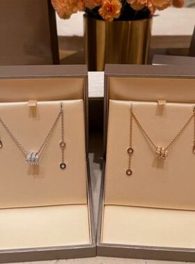 新款高定品质2026灵蛇头尾钻项链红钻灵蛇年头赚到年尾手镯戒指