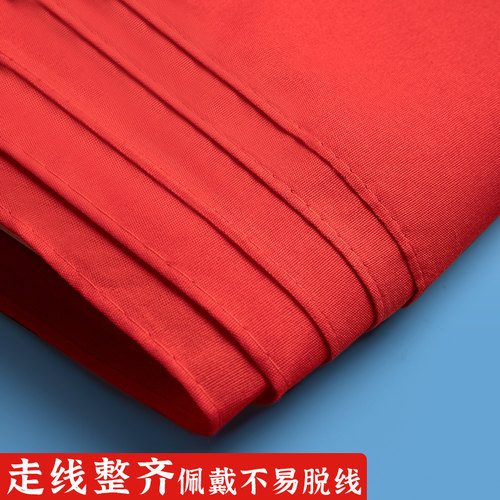 红领巾小学生纯棉通用儿童标准不掉色透气大号1.2米小号1m标准一二三四五六年级抗皱少先队员初中生专用批发 - 图0