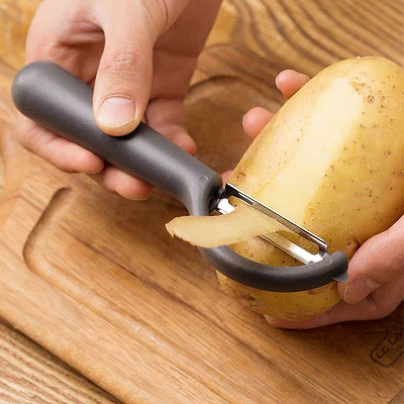 削皮刀家用厨房多功能土豆苹果刮皮刀甘蔗去皮刨皮器果皮不绣钢 - 图0