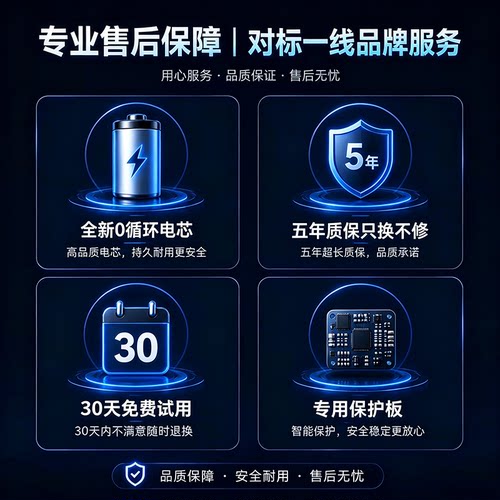 GUIB适用vivo iQOONeo5电池iqoo12/10/11s手机6se爱酷neo7原装neo8 neo9spro原厂z1x z3 z5 z7 z8 z9大容量u1 - 图3
