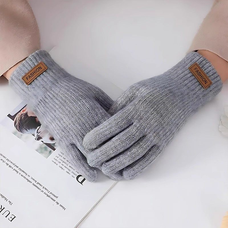 [美拉德触屏手套]洋气触屏手套冬季加绒保暖时尚纯色百搭骑车手套,淘宝优惠券,粉丝福利购,淘宝优惠卷