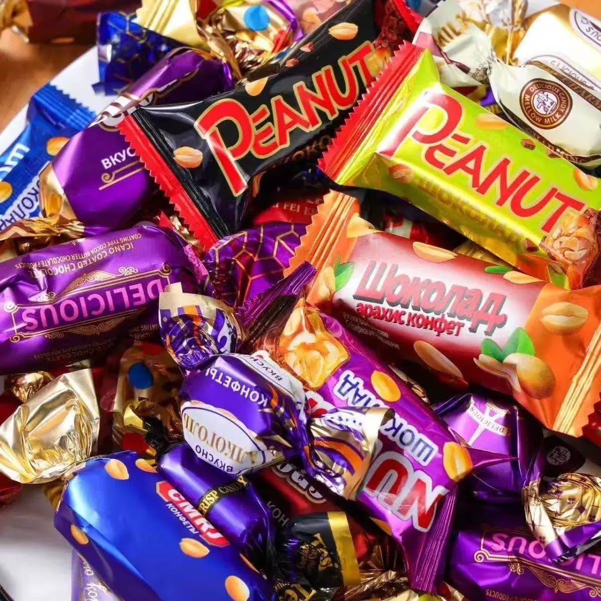 【9.9任选】国产俄罗斯风味混合糖果500g