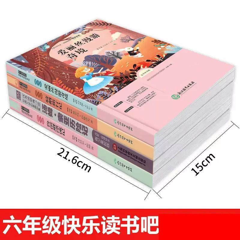 快乐读书吧六年级上下册鲁滨逊漂流记漫游骑鹅旅行记汤姆索亚历险记正版全套4册小学生6年级老师推荐课外阅读书籍经典书目必读六下 - 图1