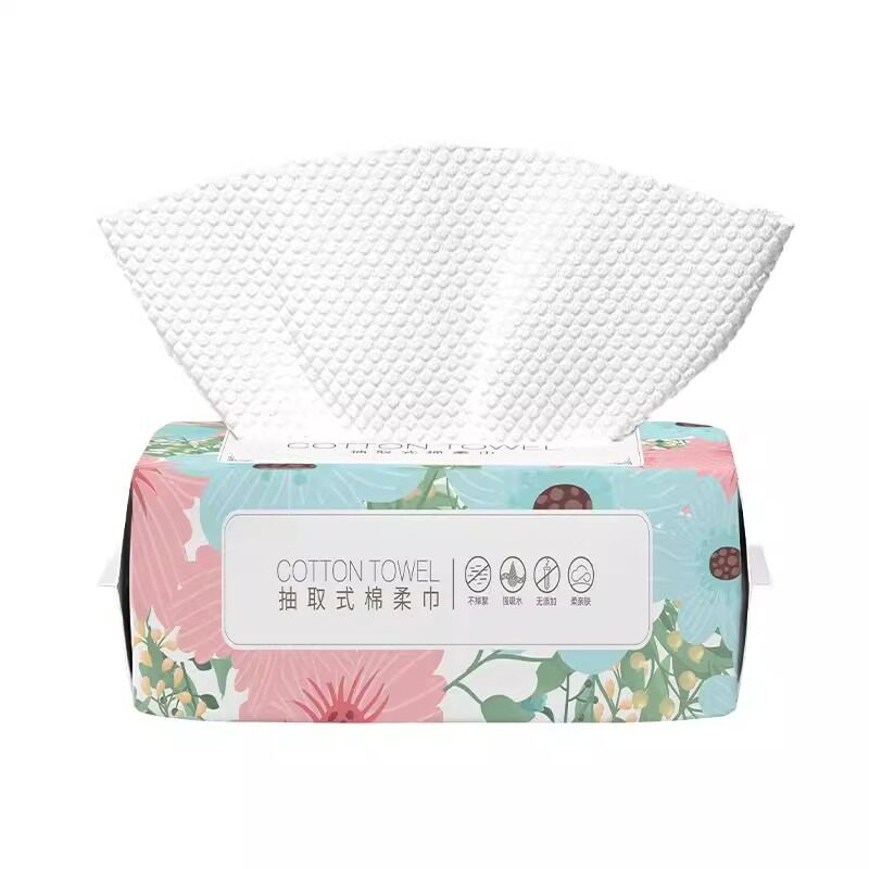洗脸巾一次性抽取式棉柔巾干湿两用擦脸巾加厚洁面巾孕产化妆便携