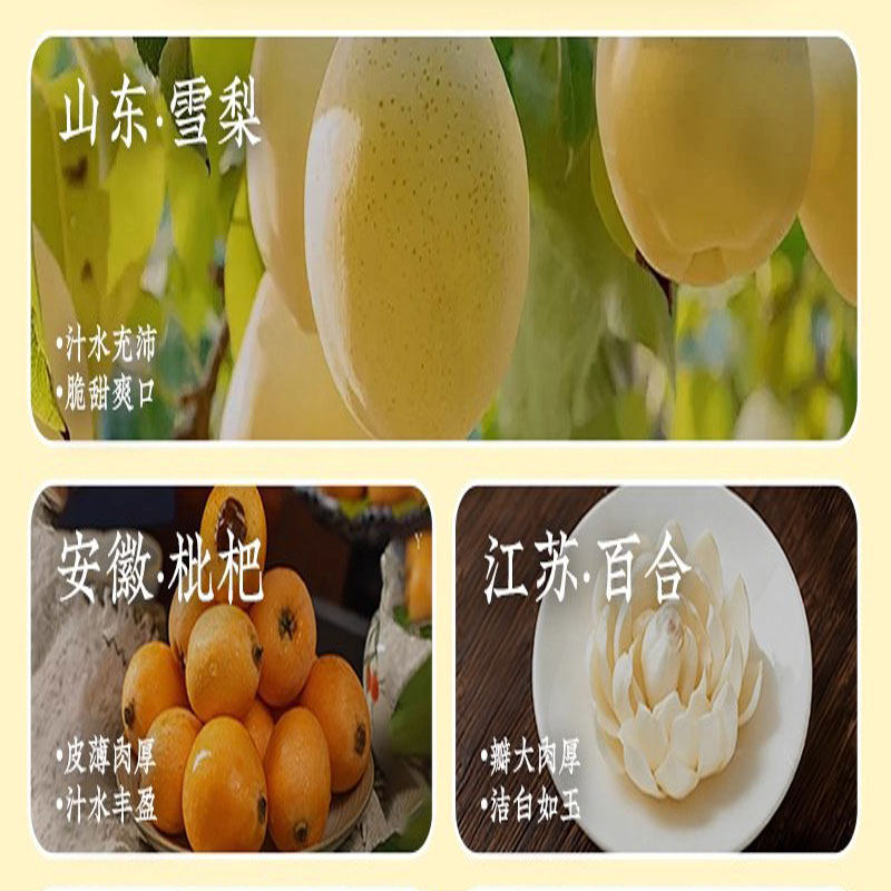 枇杷百合雪梨饮草本植物饮品饮料果汁无添加糖免煮袋装整箱农科院,淘宝优惠券,粉丝福利购,淘宝优惠卷