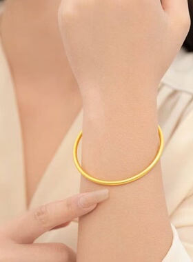 越南素圈手镯设计情人节传承生日礼物送妈妈情人节