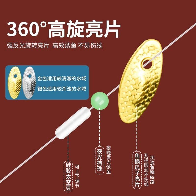 新品毒蚊飞蝇钩纳米小虫绑好套装助投器飞旋亮片不伤线线组微物,淘宝优惠券,粉丝福利购,淘宝优惠卷