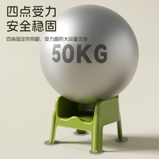 Silla de comedor para bebé engrosada, mesa de comedor para bebé, silla pequeña antideslizante para el hogar para niños, taburete con respaldo de plástico, posición sentada