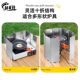 Outdoor cassette stove windshield camping stove windproof board gas stove windproof cover enclosure windproof ring magnetic