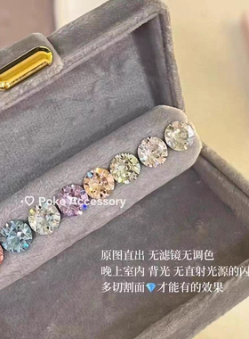 新款爆闪华子耳钉养耳防敏钛钢彩色百搭6MM耳骨耳蜗钉不掉色耳饰~