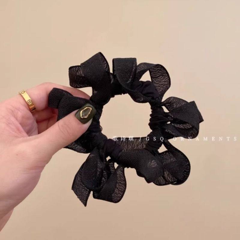 下单立减50新款n网纱蝴蝶结小肠发圈头绳高弹力马尾发绳发饰W,淘宝优惠券,粉丝福利购,淘宝优惠卷