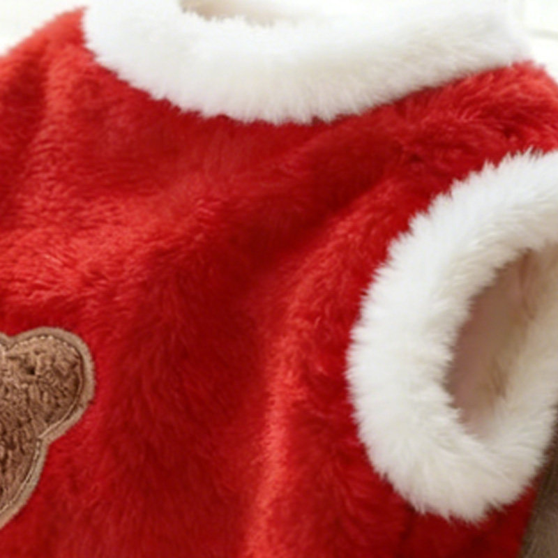 新年发财狗狗衣服秋冬款泰迪比熊雪纳瑞小型犬宠物冬季过年绒衣,淘宝优惠券,粉丝福利购,淘宝优惠卷