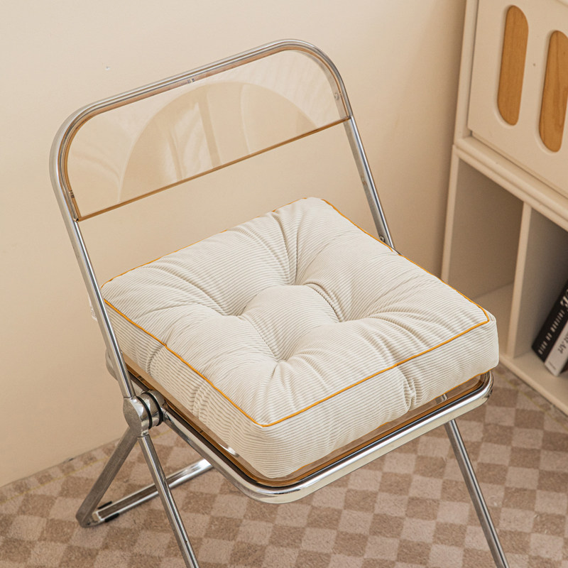 Xinpan corduroy cushion tatami sofa stool cushion bay window butt cushion office sedentary non-slip classroom tail vertebra
