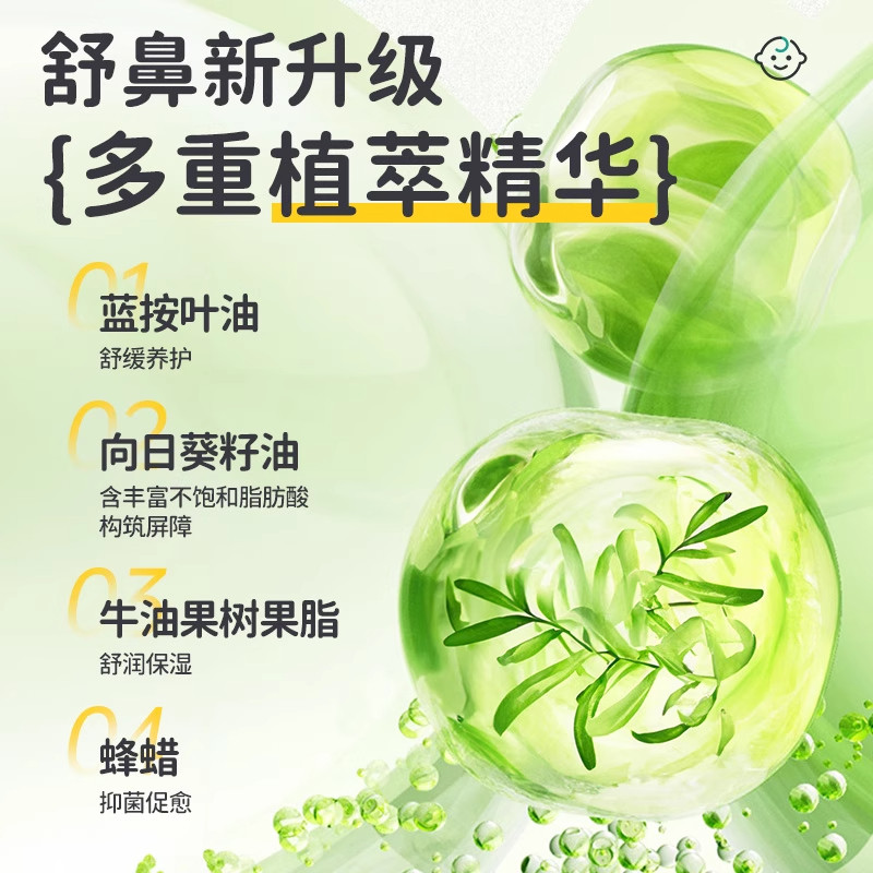 袋鼠婴儿童舒鼻膏杰克提神醒脑宝宝鼻子不通气贴鼻塞通鼻神器鼻通,淘宝优惠券,粉丝福利购,淘宝优惠卷