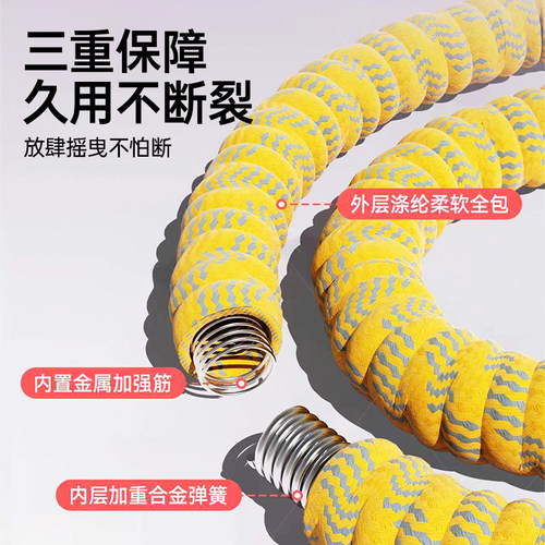 呼啦圈收腹加重减肥不伤腰女瘦肚子专用神器成人瘦腰腹软体呼拉圈 - 图2