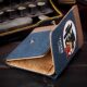 Super Mario wallet men's leather vertical trendy student game cartoon animation peripheral card bag ID change