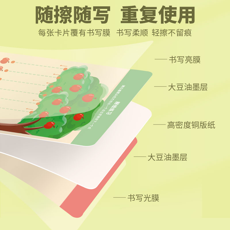 淘工厂 幼儿园控笔训练卡片 热品库 性价比省钱购